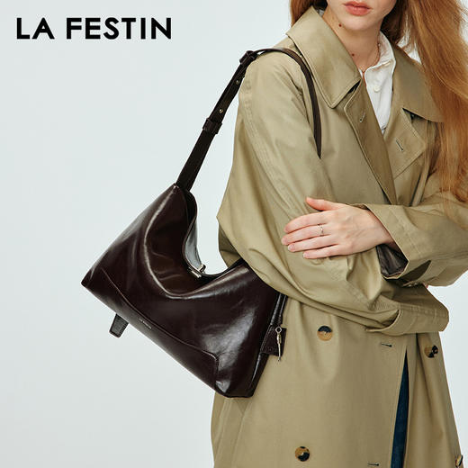 【脏脏包中号大号】拉菲斯汀麂皮绒脏脏包通勤女包单肩斜挎包大容量托特包 商品图8