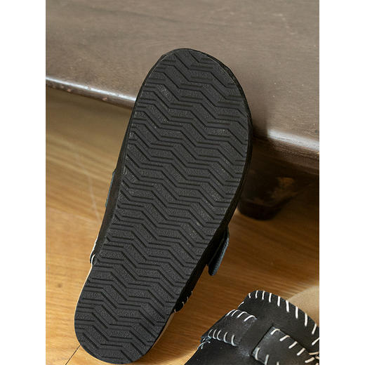 牧衣游原创 磨砂牛皮复古鞋子文艺勃肯鞋 汐沅【不支持会员折】 商品图3