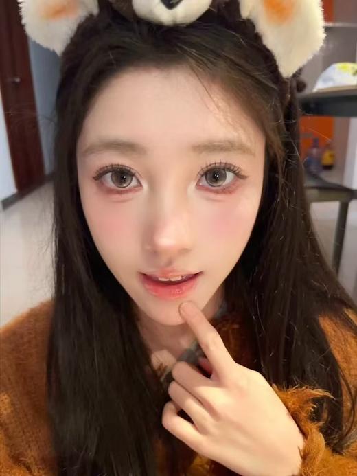 <月抛中直径>-Yeelens月抛-小狗汉堡棕-14.2mm【月抛 0-800度 不含525/575】 商品图6