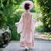 千韵岗 花未眠明制汉服套装 新中式女童薄纱长袍马面裙 商品缩略图3