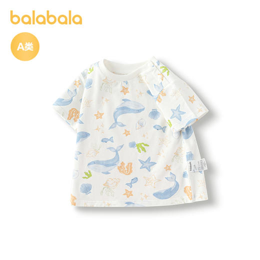 巴拉巴拉婴儿t恤男女童短袖上衣2025新款夏季可爱萌 商品图4