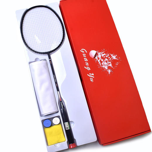 运动装备-广羽10U超轻一体羽毛球拍耐用 碳素纤维羽毛球拍单拍 商品图8