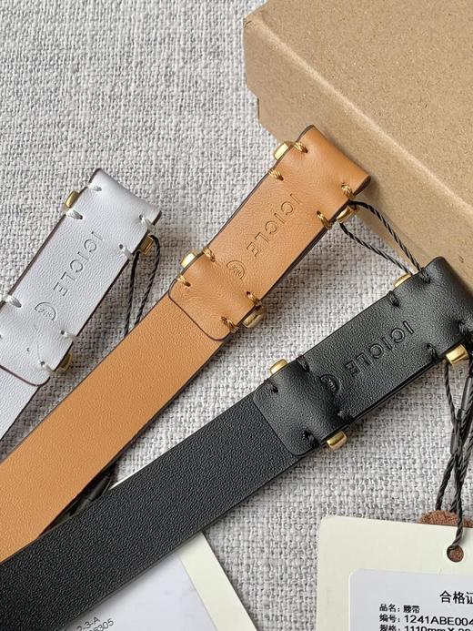 Icicle之禾25早春新款腰带太久没来之禾的新款了，小禾的皮带咋一看普通但是越看越里耐看宽2cm（SS） 商品图2