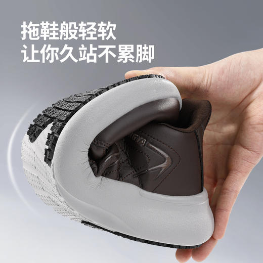 轻丫厨师鞋男专业防滑SRC四季款实心MD底无包头无中底不防砸不防刺 商品图10