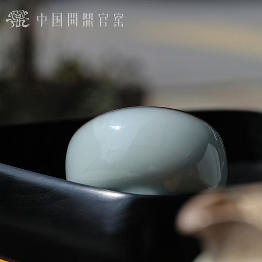 问鼎官窑北官月白听泉杯（缺货） 商品图2
