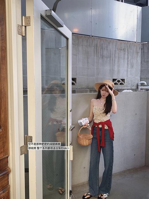 金蘑菇菇 Denim blue爱心牛仔的夏天/牛仔半裙&牛仔裤&短裤夏季女 商品图1