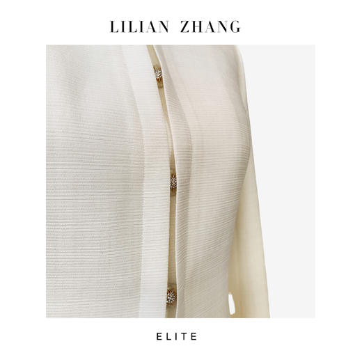 E定制新品一“婉约风”—“温婉柔雅”—“Lady挚爱”温暖白上衣 2405023 商品图2