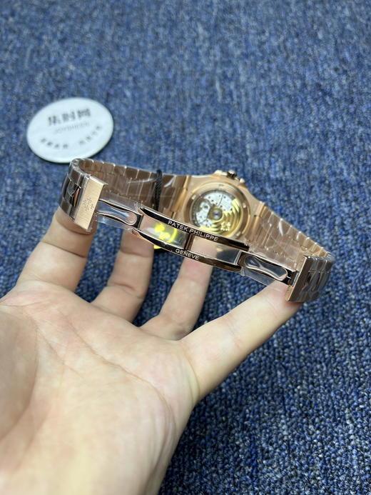 PP百达翡丽鹦鹉螺系列 v4升级版 超薄男士机械腕表5711 全玫金鹦鹉螺 商品图7