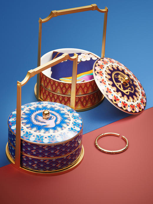 盛唐牡丹X大道造物| 中国盒子·家合-橙红[特价品] 商品图1