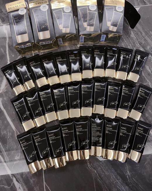 AHC黑金防晒霜清爽不油腻轻薄隔离霜水润保湿清爽30ml 商品图2