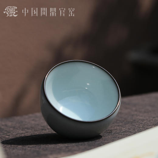 问鼎官窑北官月白韶秀杯（缺货） 商品图1