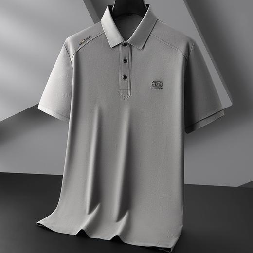 【DPF】大依优型大码短袖T恤男士棉质体恤夏季薄款翻领上衣服宽松休闲半袖胖子 商品图3