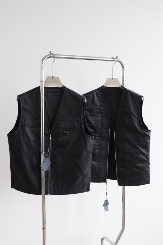 P.R.D 尼龙薄款 摩登背心。口袋马甲 BX071 商品图2