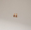 BIANC CLOVER EARRINGS- pink/brown 商品缩略图2