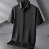 【冰丝】【DPF】大依优型大码封口款短袖POLO衫肥佬时尚运动休闲冰丝半袖体恤夏季男士加肥加大码 商品缩略图1