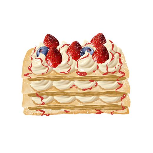 意式莓果拿破仑 商品图0