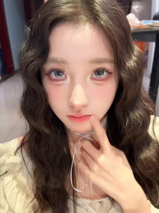 <月抛中直径>-Yeelens月抛-月光人鱼蓝-14.2mm【月抛 0-800度 不含525/575】 商品图5