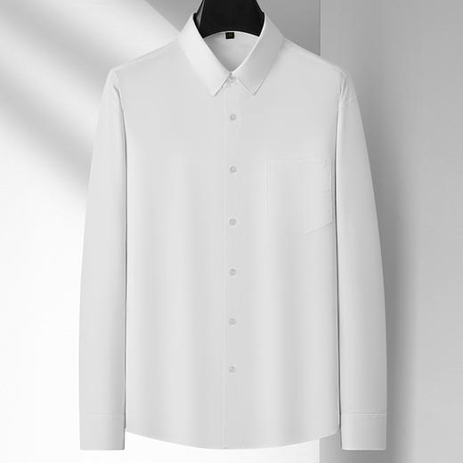 【超大码】【100%棉】【DM】大依优型大码长袖衬衫加肥加大码衬衣男士春季棉打底衫宽松休闲色胖子上衣300斤 商品图6