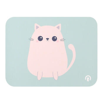 镭拓（Rantopad）S1 皮革防水鼠标垫小号 可爱 桌垫笔记本电脑办公垫 小猫 商品图3