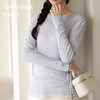 【天丝醋酸系列】春夏醋酸天丝莱赛尔打底衫 圆领罩衫防晒衣 长袖T恤微透外穿针织衫  商品缩略图1