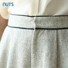 NUTS春秋新品纯色时尚优雅气质百搭短裤418072503 商品缩略图4