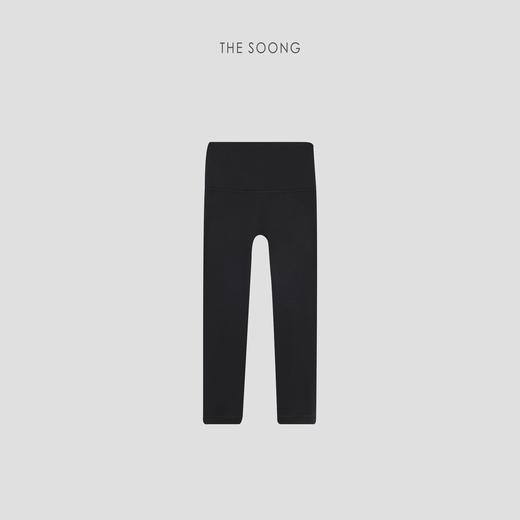 THESOONG"新科技一片式剪裁"三针混纺亲肤裸感七分瑜伽裤HWKZ5424 商品图0
