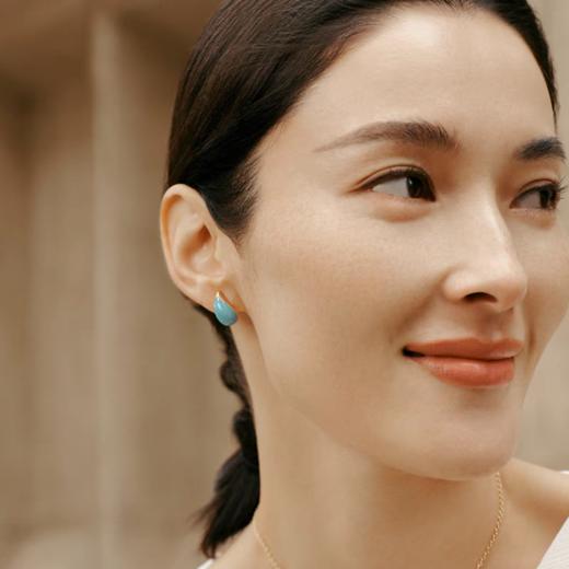 2楼Fellala/翡拉拉「绽放2.0」系列简约气质耳钉精致高级感耳饰货号925418103吊牌价569现价512 商品图3