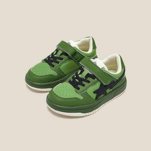 【ZY马骑顿】儿童低帮板鞋男童户外休闲鞋女小童运动鞋春秋 商品图3