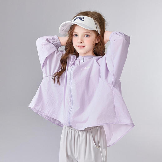 笛莎Deesha 童装女童外套2025夏新款女童梭织防晒服外套 商品图1