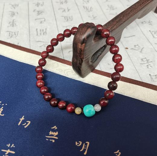 【普陀山书院】小叶紫檀 手串  108珠佛珠 商品图5