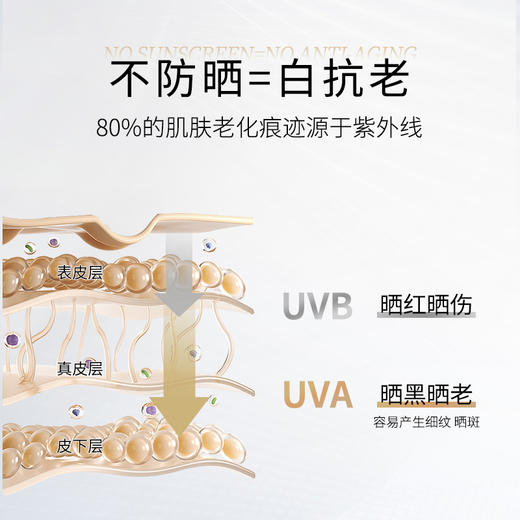 艾米莉特光感倍护防晒乳50+ （强防晒  物理+化学防晒） 商品图4