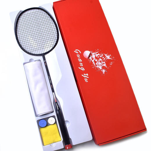 运动装备-广羽10U超轻一体羽毛球拍耐用 碳素纤维羽毛球拍单拍 商品图7