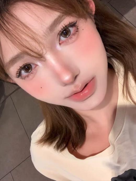 <月抛中直径>-Yeelens月抛-小狗汉堡棕-14.2mm【月抛 0-800度 不含525/575】 商品图3