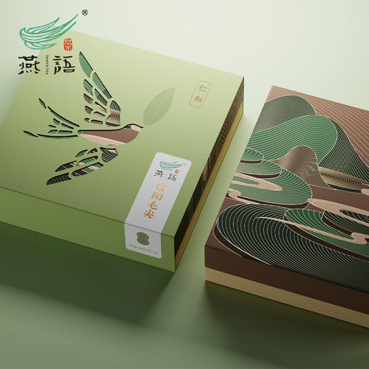 燕语信阳毛尖绿茶礼盒180g 商品图1