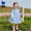 迷你巴拉女童宝宝国风甜美网纱连衣裙2025春季新品 商品缩略图0