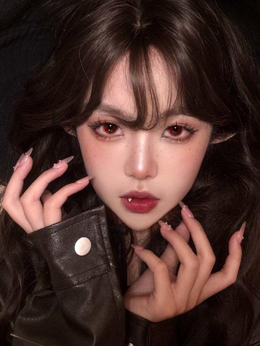 GIRLS'S LINE 日抛（两片装）怪诞美学 直径14.5mm着色13.8mm 商品图5