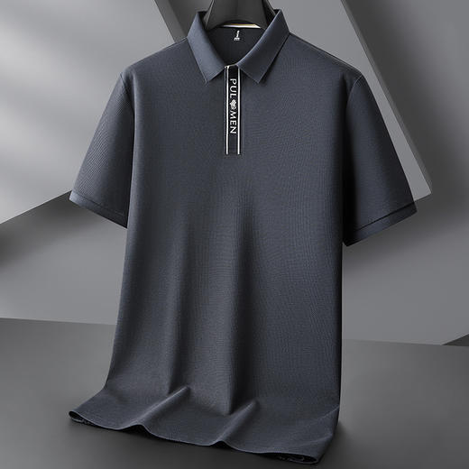 【100%棉】【DPF】大依优型大码短袖POLO衫休闲棉半袖体恤男加肥衣服肥佬夏天薄款休闲大码 商品图1