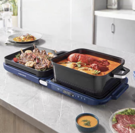 【春上新】10楼  摩飞  折叠多功能锅 MR9188 吊牌价1590元 活动价1399元