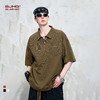 BJHG不计后果 重磅珠地棉短袖POLO衫男夏美式复古宽松简约运动t恤 商品缩略图0