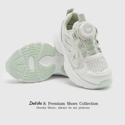 笛莎Deesha 女童童鞋2025夏新款时尚低帮运动鞋 商品图2