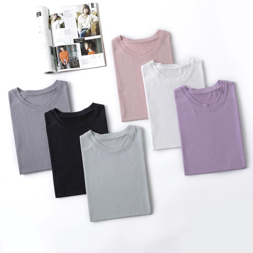 【高品质私服】【醋酸汗布圆领无袖T恤】桑蚕丝醋酸混纺45支定制面料YS88513-CC 商品图2