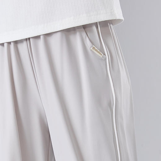 笛莎Deesha 童装女童裤子2025夏新款女童基础嵌条款防晒裤 商品图3