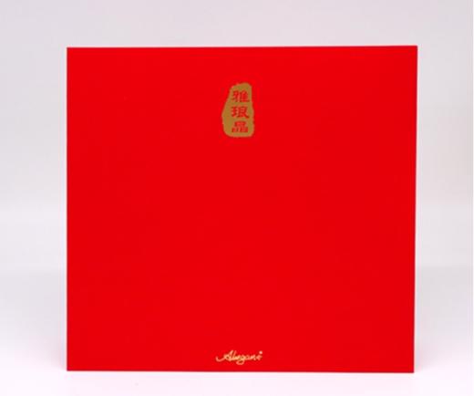 【彼达思】雅琅晶珍珠白牡丹盘摆件商务礼品家具摆设工艺品 商品图1