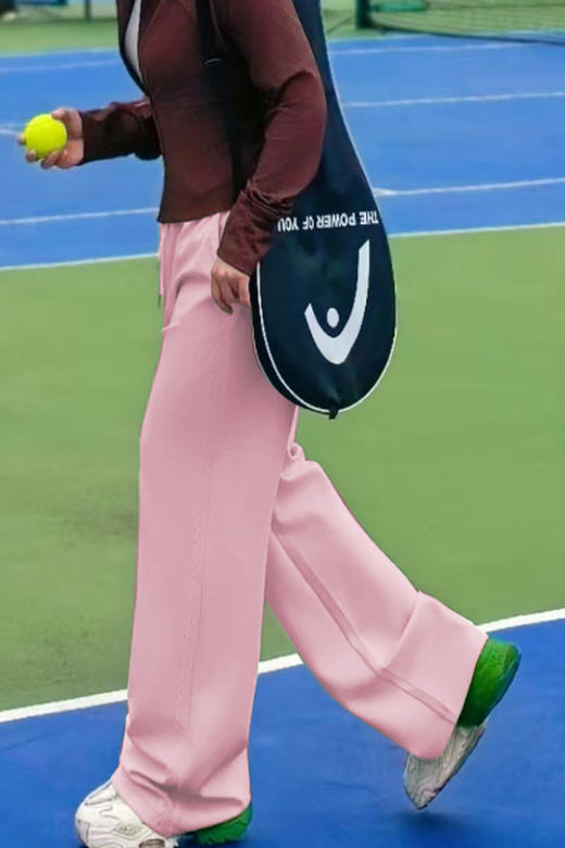 逸红颜明月优选 怒夸一百次『舒芙蕾』春秋款莫代尔垂感直筒裤, 垂顺舒服 商品图6