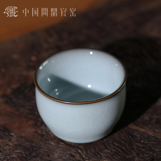 问鼎官窑北官月白手握杯 商品图1