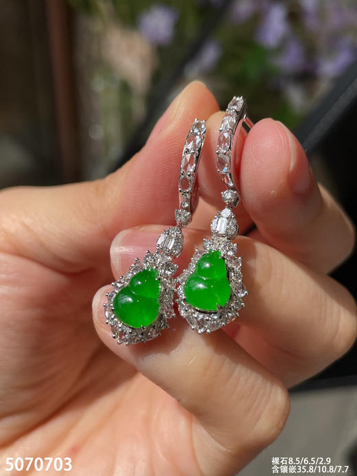 5070703，葫芦耳坠。具体价格微信咨询 商品图5