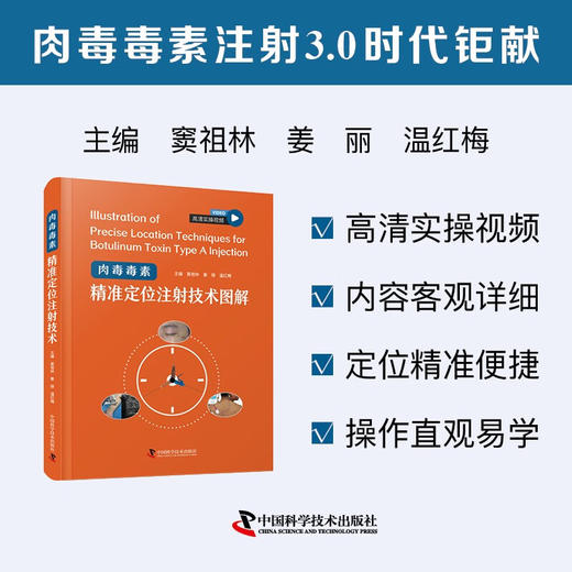 肉毒毒素精准定位注射技术图解（附高清实操视频） 商品图0