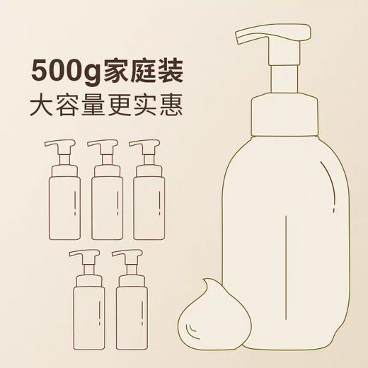半亩花田米酵氨基酸泡泡洁面慕斯-去外盒版500g 商品图5