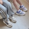 【舒适鞋服丨德尔惠 儿童春季鞋子】鞋底柔软弹性好，上脚透气不闷，整个鞋子都是轻量设计，上脚没有负担感，1/3处科学弯折，后跟加固设计，走路跑步不易累脚，日常出行，上学上体育课都能穿 商品缩略图4