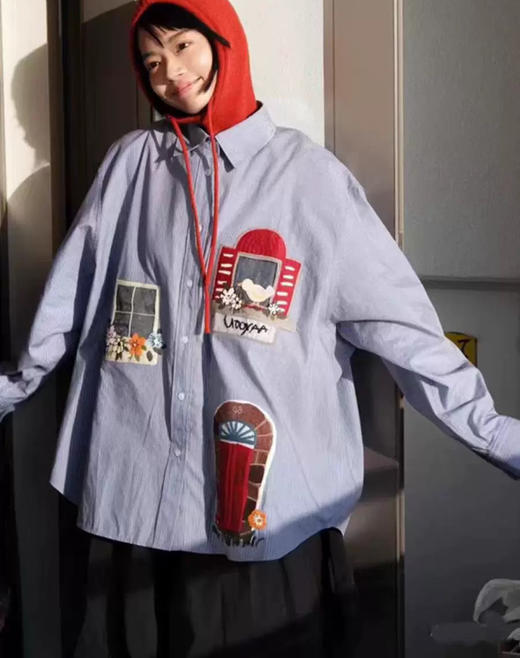 𝐔𝐨𝐨 𝐘𝐚𝐚新爆款衬衫衬衣031004 商品图1